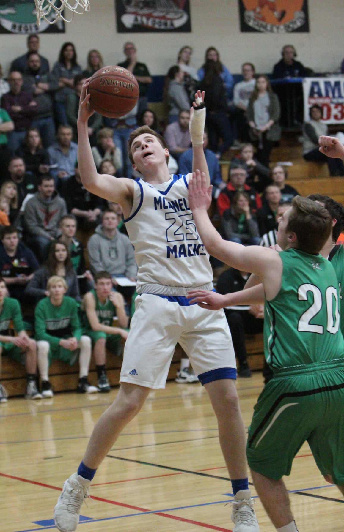 Eau Claire Immanuel at McDonell boys basketball 3-2-18